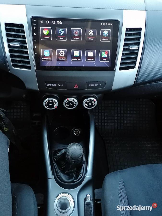 Mitsubishi Outlander II 7 osobowa 4x4 2008 przyciemniane szyby podkarpackie Sanok