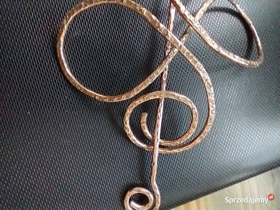 Spinka do koka miedź rękodzieło Rękodzieło Łódź