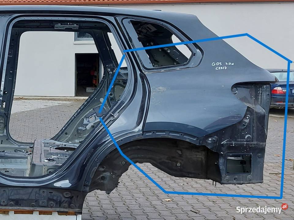 BMW G05 X5 30d 2019r ĆWIARTKA BŁOTNIK LEWY TYŁ