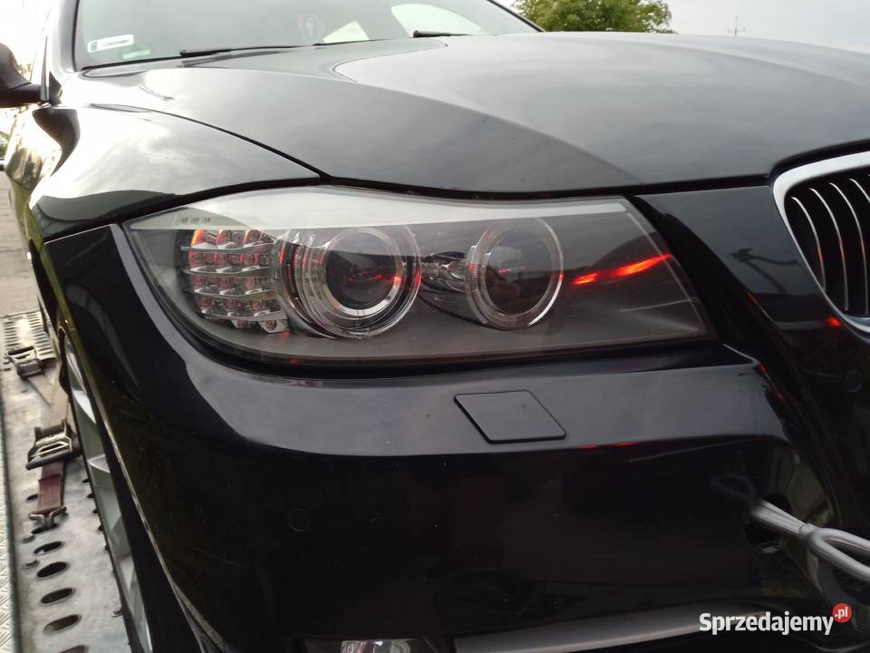 BMW E90 E91 Lift 0812r kompletny przód BLACK Bydgoszcz