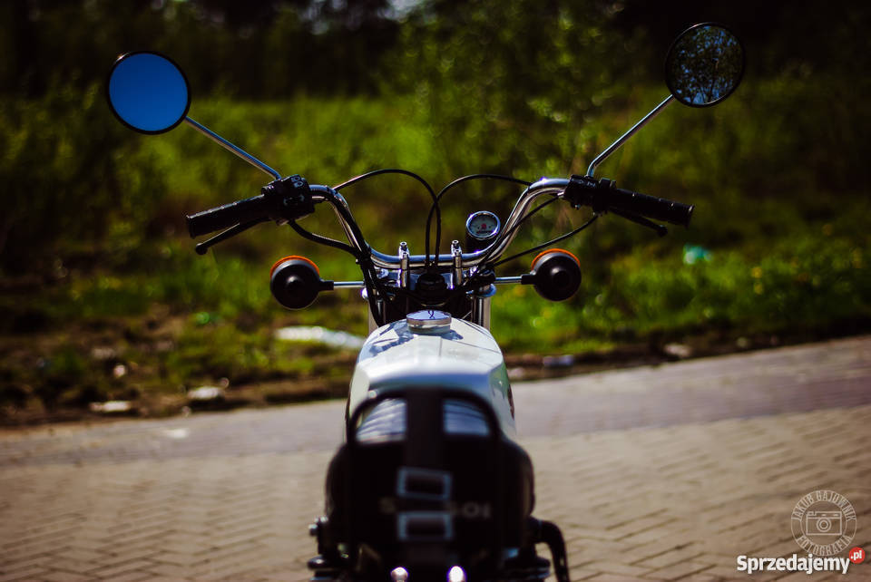 SIMSON S51 ENDURO ODRESTAUROWANY biały Łuków