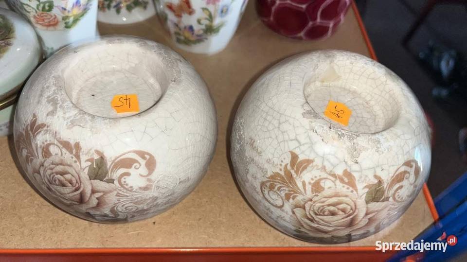 Kula z różą świecznik na tlith przycisk na pomorskie Gdańsk sprzedam