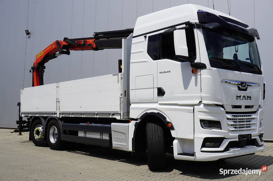 MAN TGX 26510 6x2 HDS Palfinger PK 22002EH C 13 automatyczna Kraków