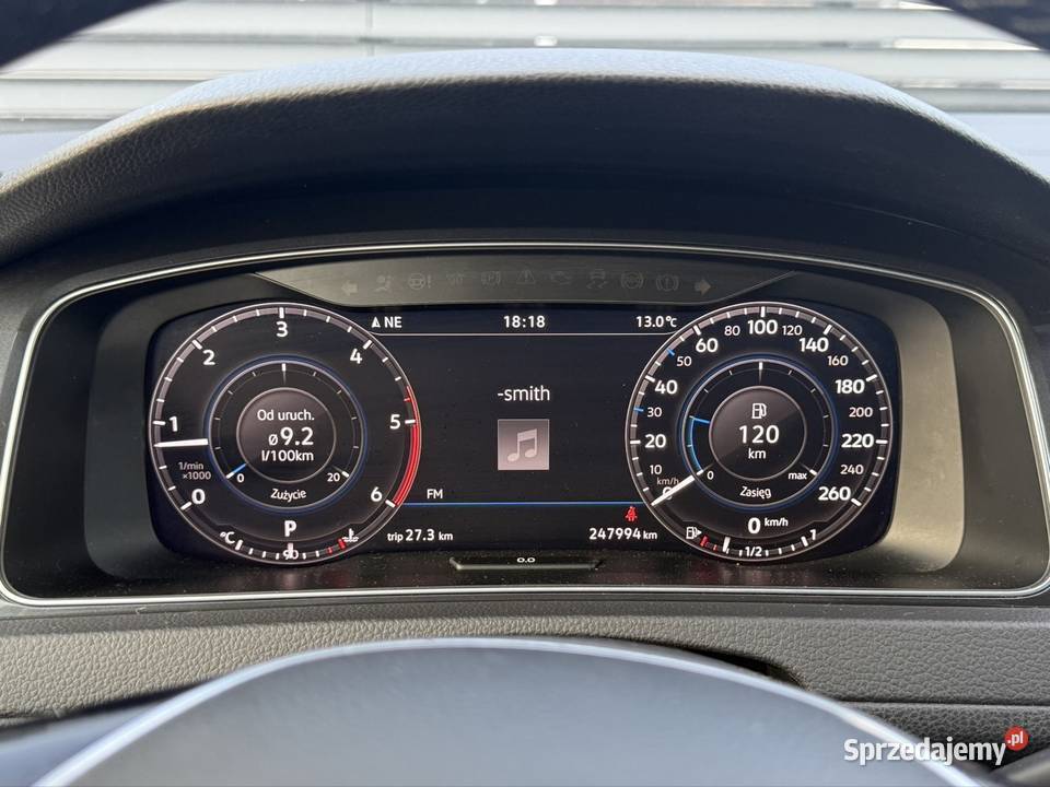 VW Golf 7 Highline 2018 16 TDI DSG ACC Virtual VAT marża Brwinów sprzedam