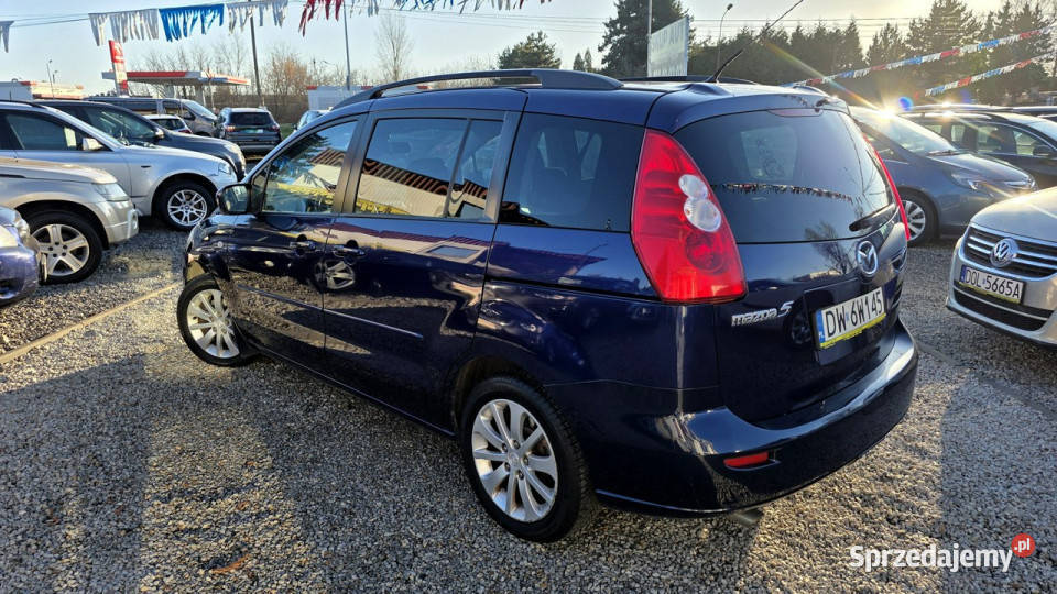 Mazda 5 20 z LPG ŚLICZNA 7Os Zadbana GWARANCJA 199000km Świdnica