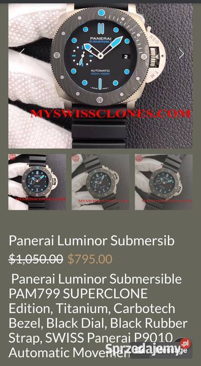Panerai Luminor Submersible PAM799 replika 11 Konin