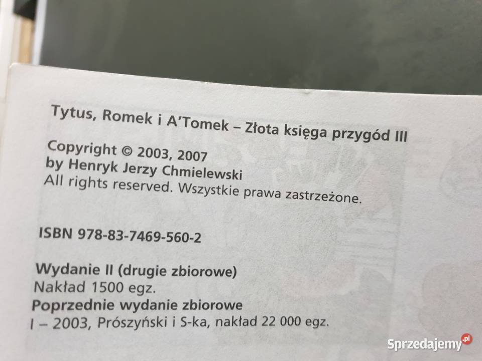 Tytus Romek i ATomek Złota Księga Przygód 22007 Gdynia