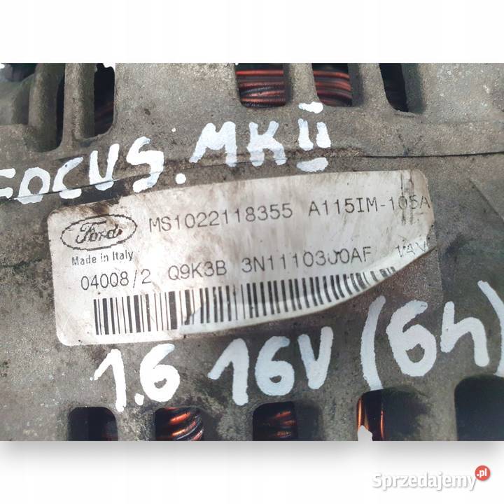 ALTERNATOR Ford Focus MK2 C 16 16V Denso Chełm