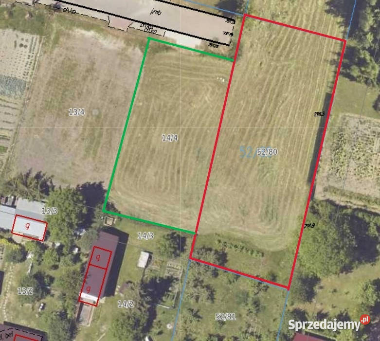 Sprzedam działkę budowlaną Tarnawatka-Tartak