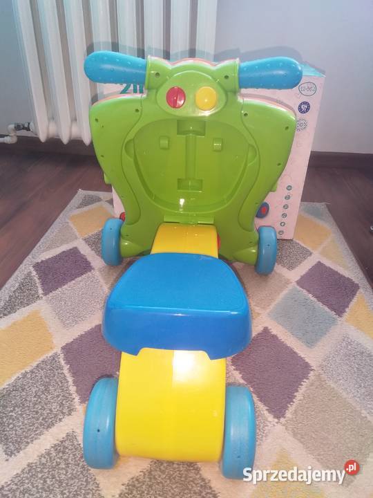 Pchacz jeździk 2w1 Smiki motor rozwija motorykę Giżycko