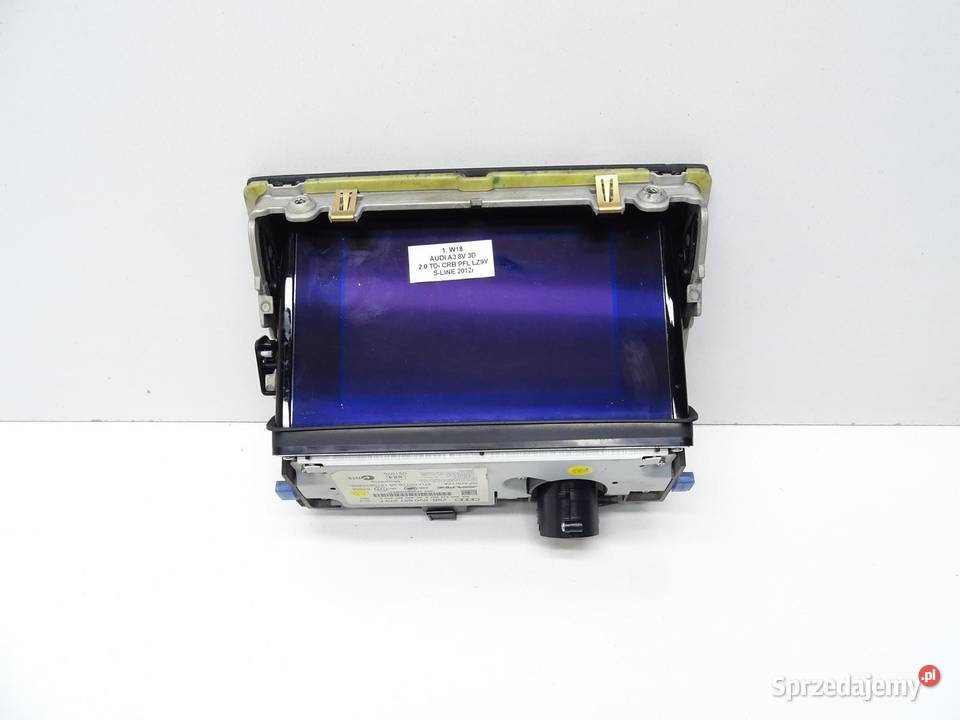 WYŚWIETLACZ EKRAN LCD NAVI NAWIGACJI 8V0857273F