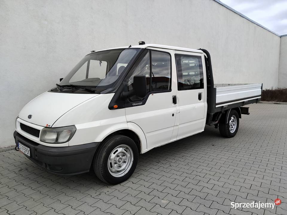 Ford Transit 24 TDDI 90 Doka Brygadówka Skrzynia diesel Pułtusk
