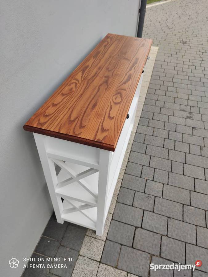 Konsola drewniana lite drewno Stoły, krzesła, biurka łódzkie