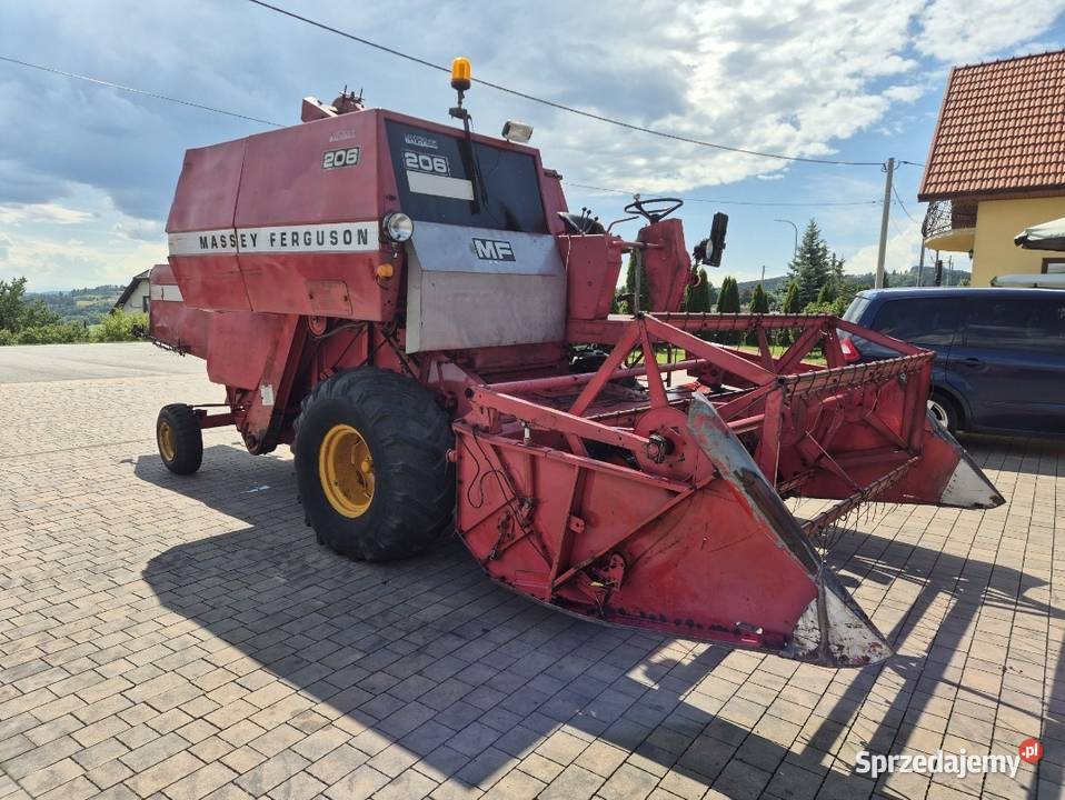 Kombajn zbożowy massey ferguson206 nieuszkodzony Chełmiec