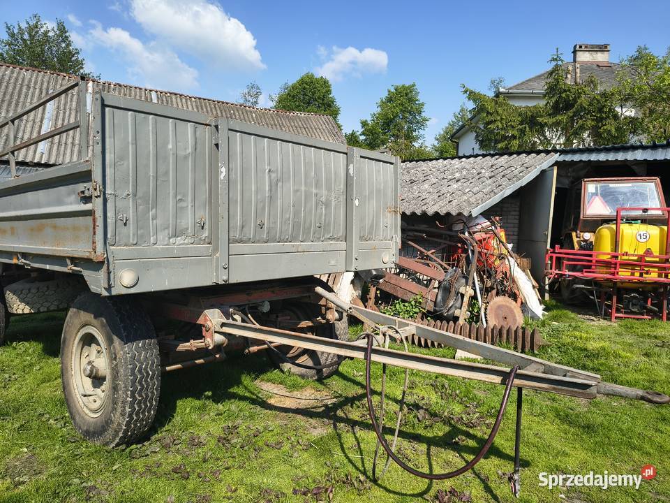 Przyczepa IFA HL 6002 nieuszkodzony Przyczepy rolnicze Jurkowice sprzedam