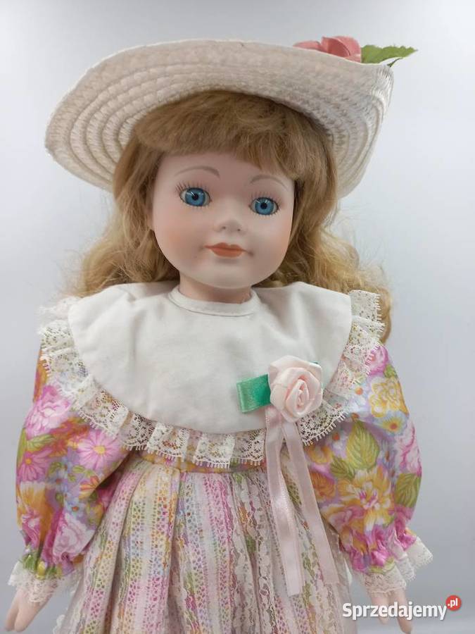 Przepiękna kolekcjonerska lalka porcelanowa w kujawsko-pomorskie Inowrocław sprzedam