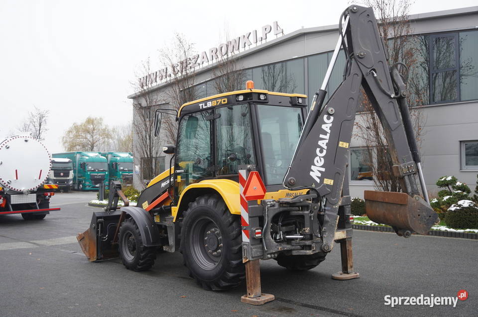 Koparkoładowarka Mecalac TLB870 1990 MTH Maszyny budowlane Kraków sprzedam