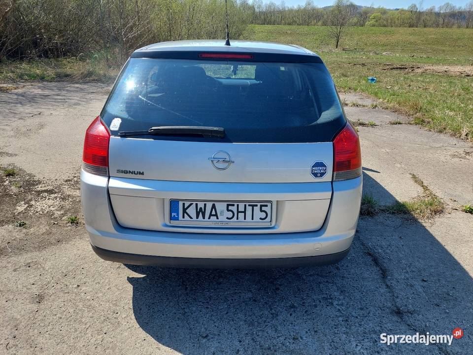 Opel Signum 18 16V Klima Zadbany Oszczędny 268020km