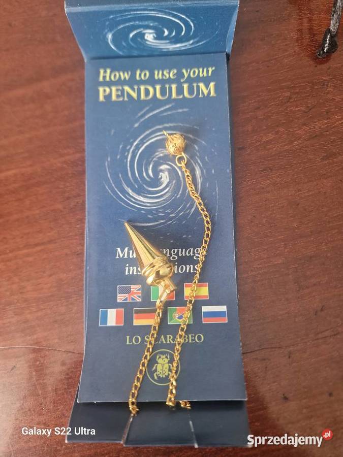 Luksusowe wahadło Lo Scarabeo