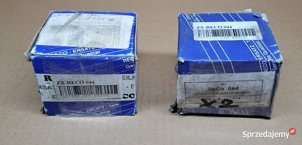 2X TŁOCZEK ZACISKU HAMULCOWEGO 60X60 MERCEDES DB dostawcze dolnośląskie Mielęcin sprzedam