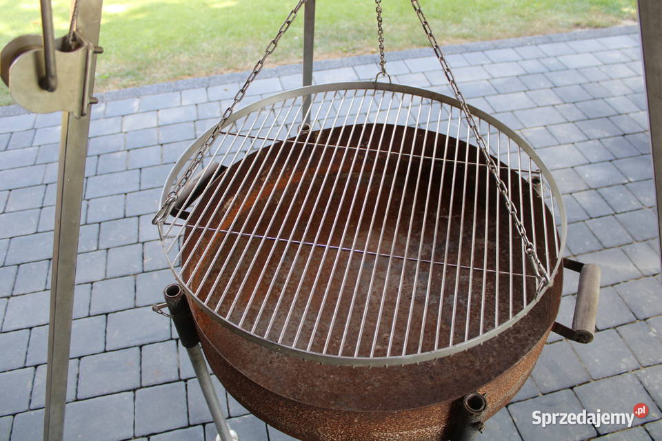 Sprzedam grill nierdzewny z rusztem