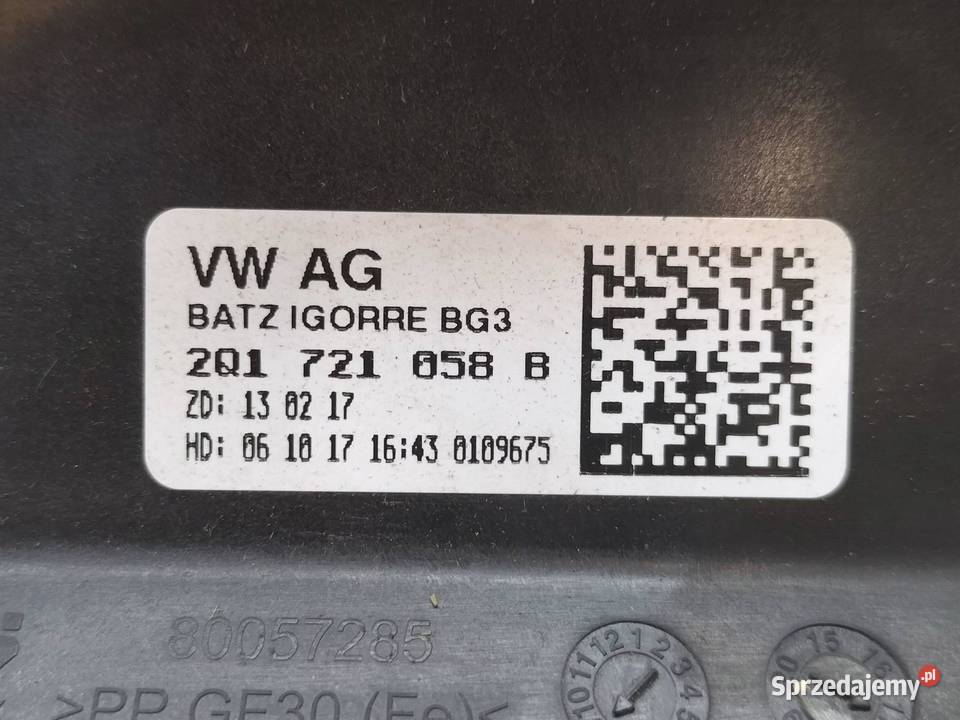 PEDAŁ HAMULCA 2Q1721058B VW Volkswagen Polo VI osobowe