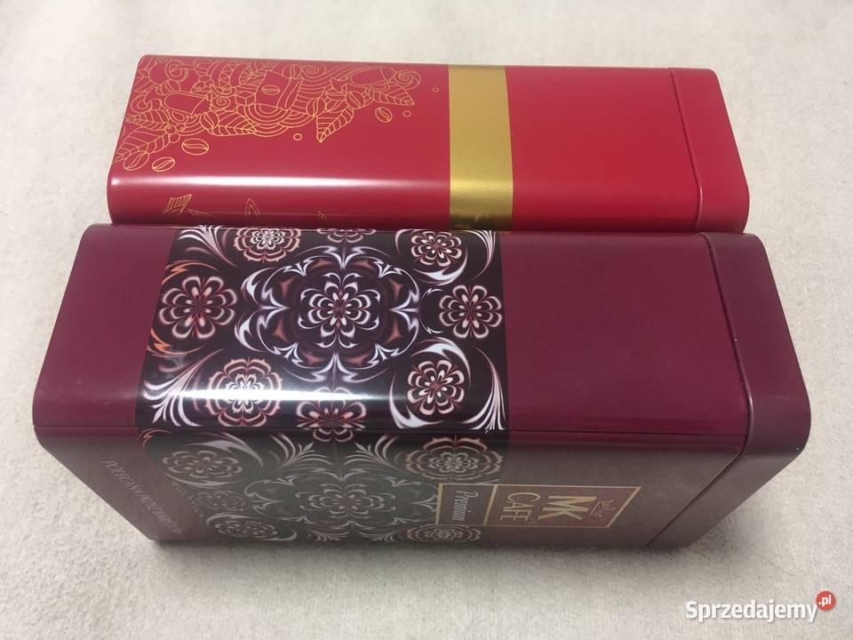 Puszki puszka kawie kawa MK CAFE Kołobrzeg sprzedam