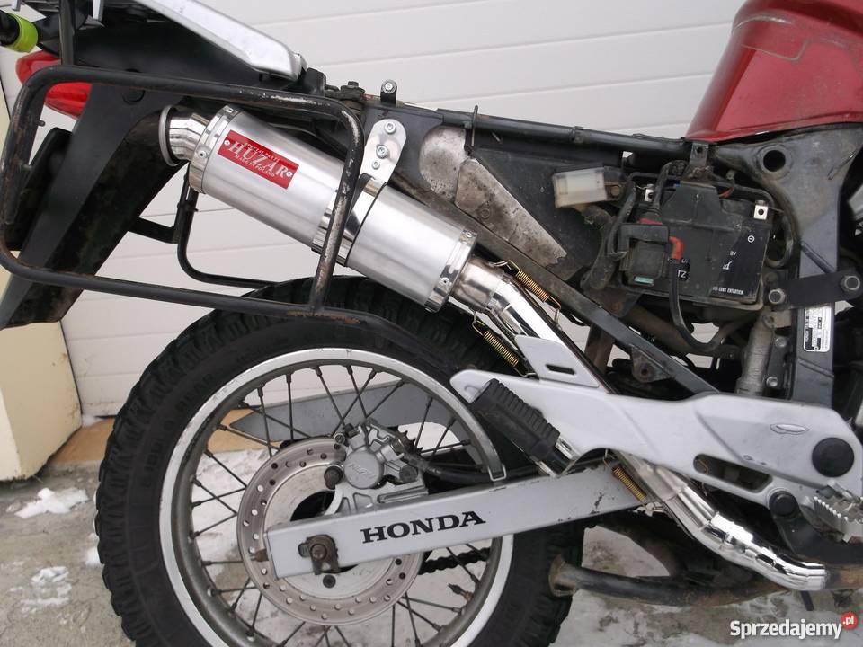HUZAR EXHAUST wydech tłumik OWAL Honda Transalp Pozostałe