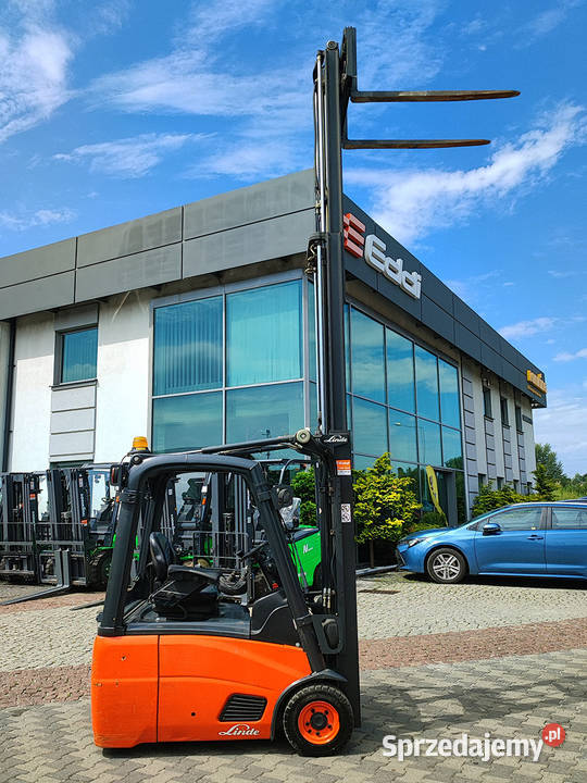 Wózek widłowy elektryczny Linde E16C01 16 t Kęty sprzedam