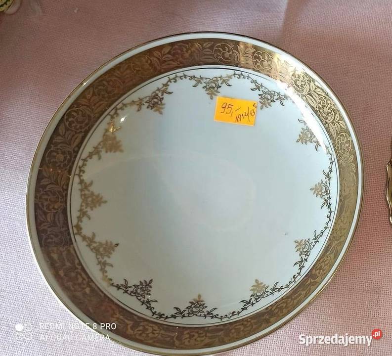 Patera złocona Edelstein Bavaria Syg z lat Gdańsk