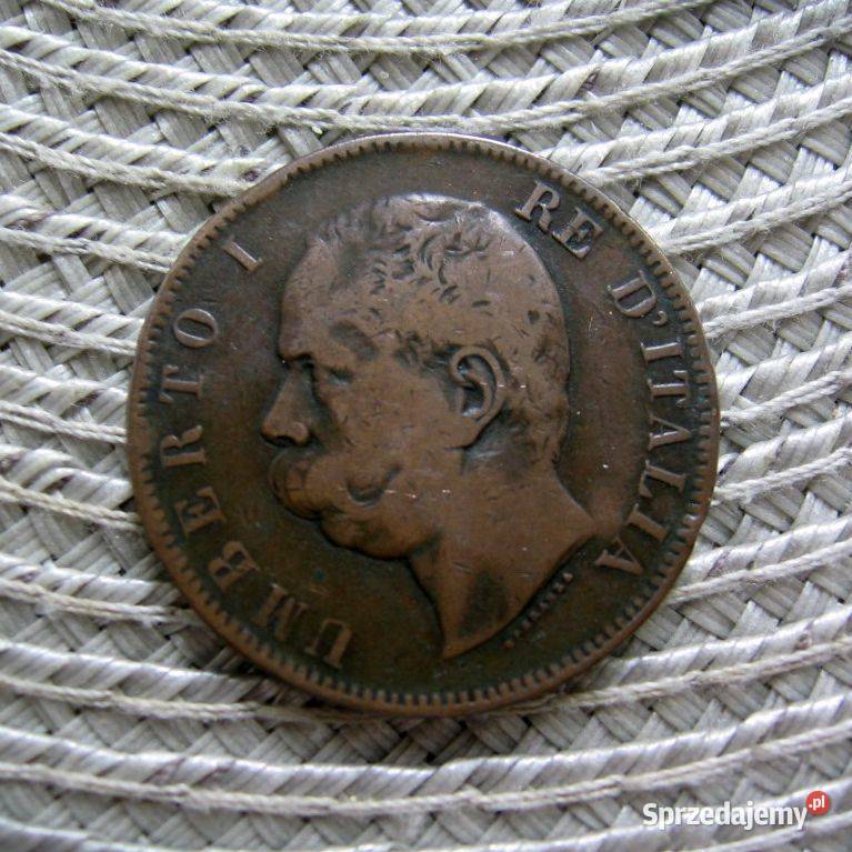 Włochy 10 Centesimi 1893r BI Kalisz