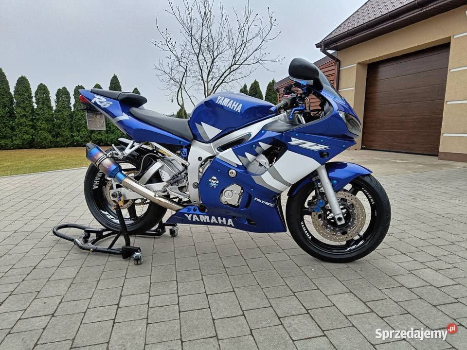 Yamaha R6 YZF600 DOINWESTOWANA benzyna wielkopolskie Kościelec
