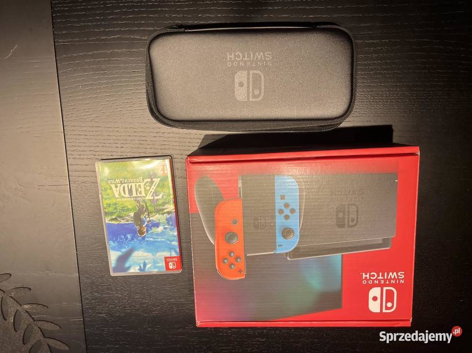 Nintendo Switch etui folia ochronnagra Zelda Białystok