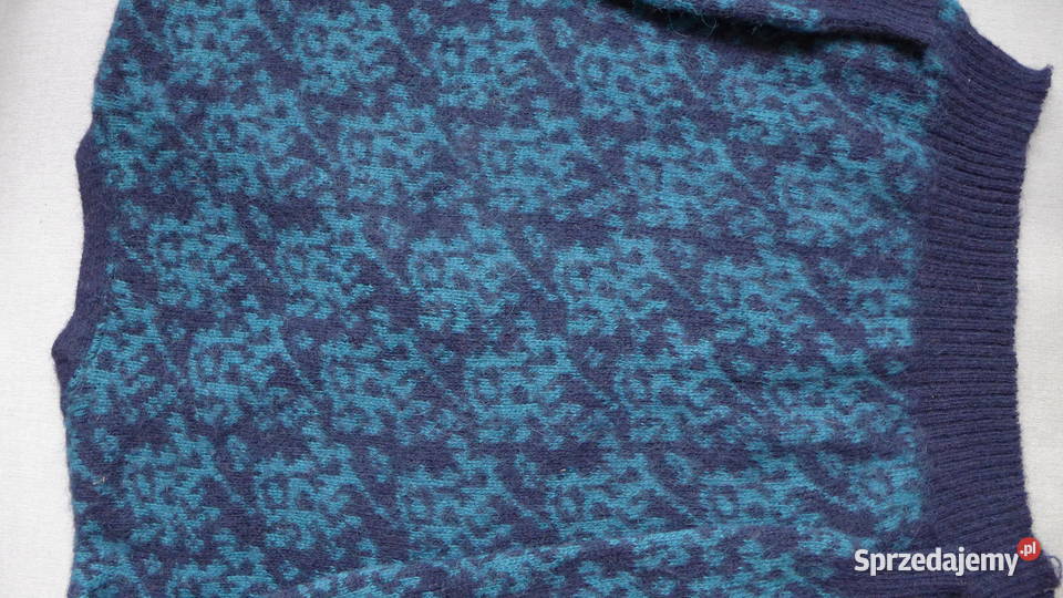 ISLANDZKI hipsterski wełniany sweter WEŁNA Warszawa