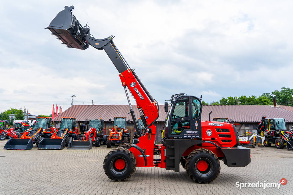 Ładowarka teleskopowa udźwig 3000 wysięg 58 Częstochowa sprzedam