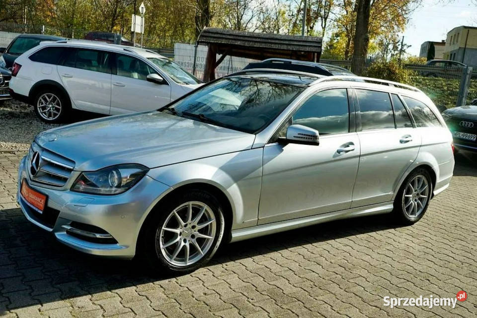Mercedes C 200 22CDI Xenon NAVI skóra 2013r C Mercedes-Benz Płock