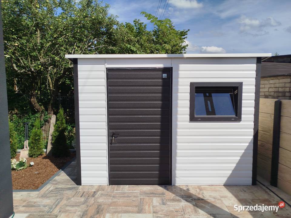 Wiatka ogrodowa GARAŻ BLASZANY Domek Ogrodowy 1275zł/m2 Lipsko