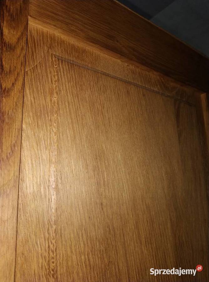 Witryna ludwikowska narożna lite drewno dębowe Białystok