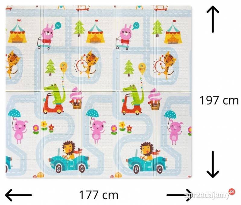 Milly Mally mata piankowa składana Play Street Pozostałe Pokój dziecięcy Bielsk Podlaski