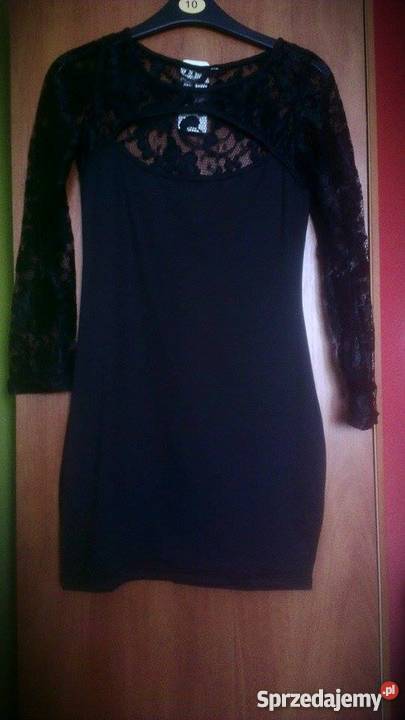 Seksowna czarna sukienka wielkopolskie Ostrów Wielkopolski