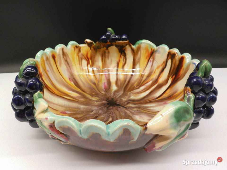 Stara miska ceramiczna MRZTAL VK Majolika Porcelana i szkło Raszków