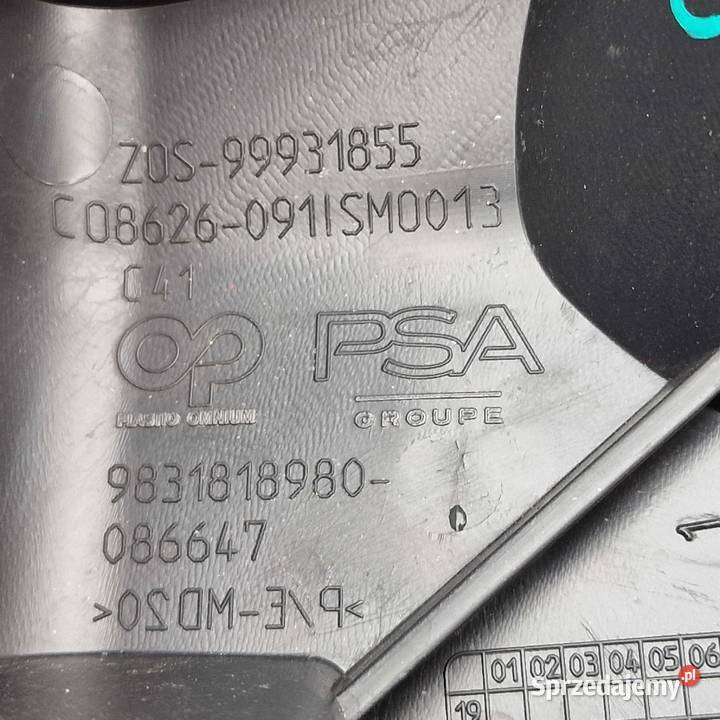 CITROEN C4 III ŚLIZG ZDERZAKA LEWY TYŁ 983181980 osobowe Bieleń sprzedam