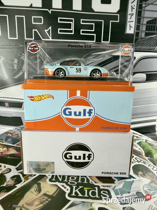Hot Wheels RLC Porsche 959 GULF BOX 23