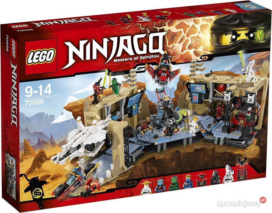 LEGO Ninjago Akcja w Jaskini Samuraja X 70596 Rzeszów sprzedam