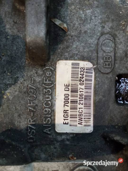 SKRZYNIA BIEGÓW AUTOMAT E1GR7000DE 20 TDCI