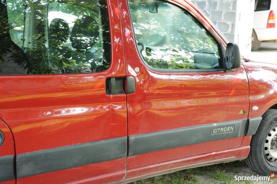 Citroen Berlingo 14 Benzyna Gaz LPG 2005 1360cm3 Nacesławice