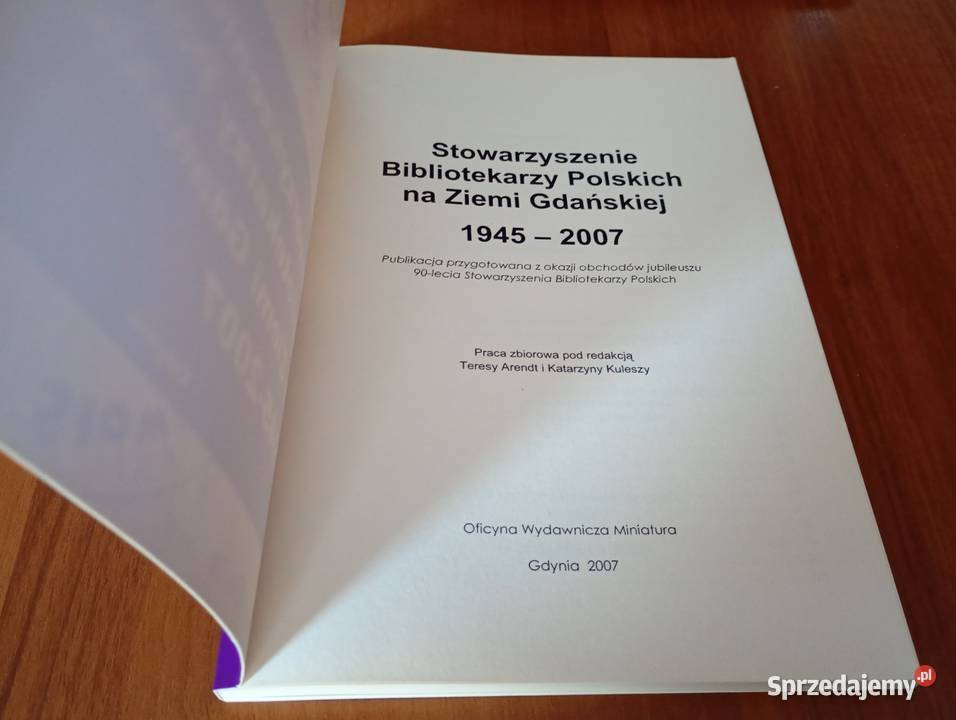 Stowarzyszenie Bibliotekarzy Polskich na Ziemi Podręczniki Gdańsk