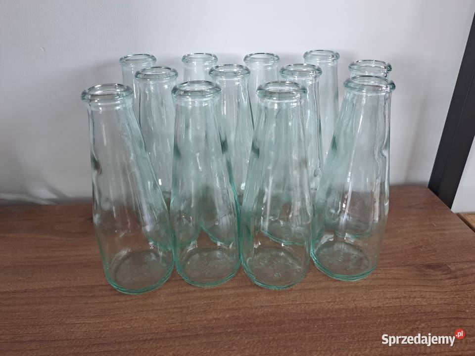 15x Butelka Mini wazon na pojedyncze kwiatki