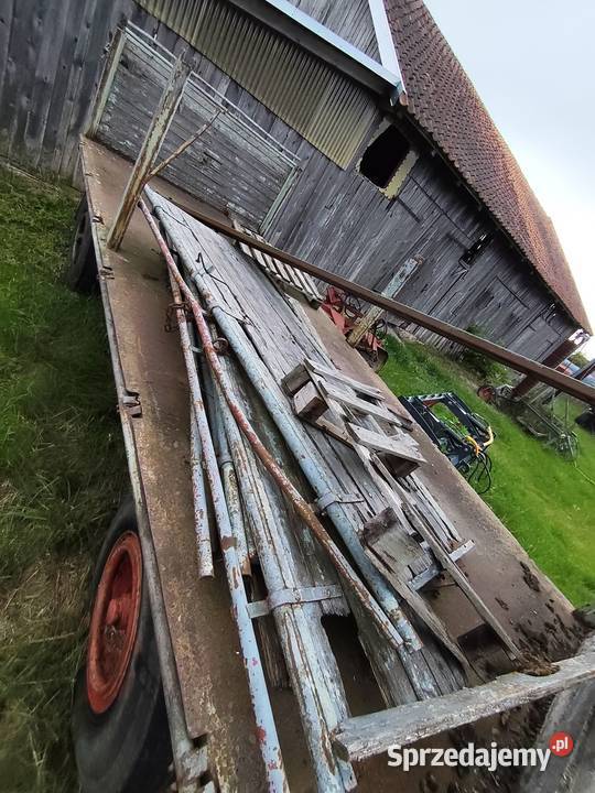 Przyczepa Niemiecka Autosan HL HW BSS nieuszkodzony Maszyny rolnicze Orneta