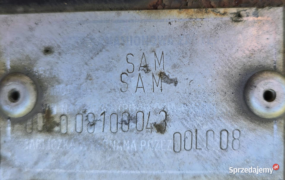 BEZ MINIMALNEJ Przyczepka samochodowa na 2 Rudolfowo